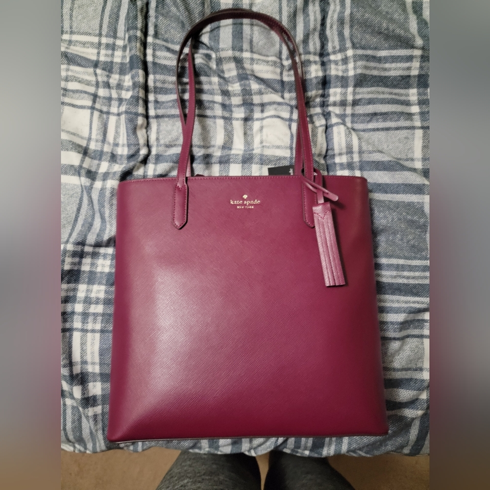Kate Spade Raspberry Tote